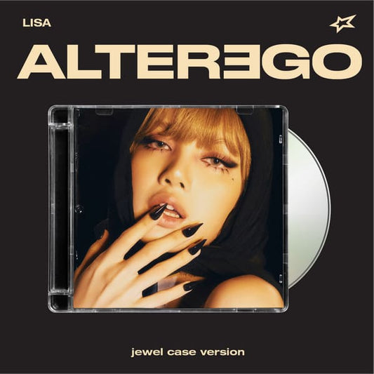 BLACKPINK LISA - 1ST SOLO ALBUM ALTER EGO JEWEL CASE VER.