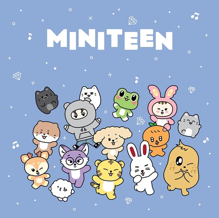 SEVENTEEN - MINITEEN OFFICIAL MERCH LUCKY DRAW (MAGNET)