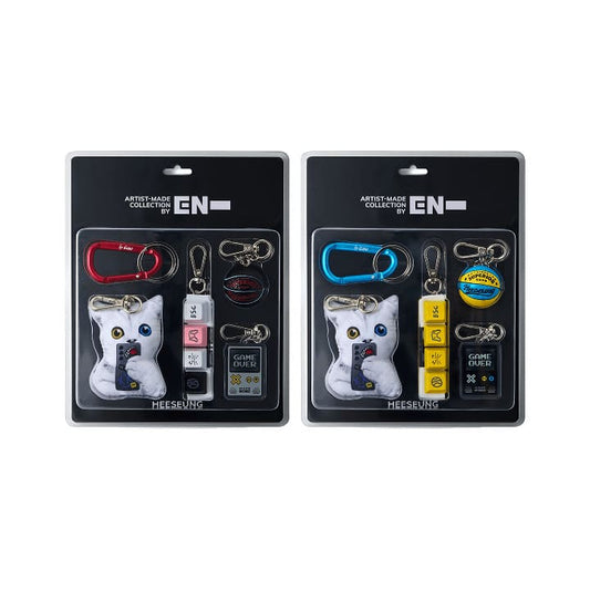 ENHYPEN - ARTIST MADE COLLECTION BY ENHYPEN OFFICIAL MERCH HEESEUNG EVAN'S UNSERIOUS KEYRING PACKAGE