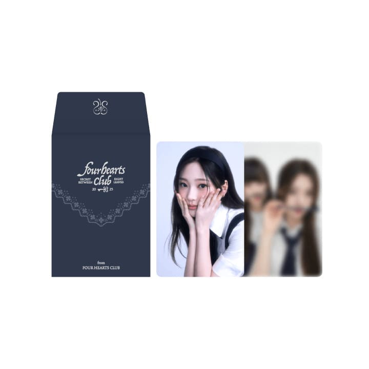 HEARTS2HEARTS - FOUR HEARTS CLUB OFFICIAL MERCH RANDOM TRADING CARD SET