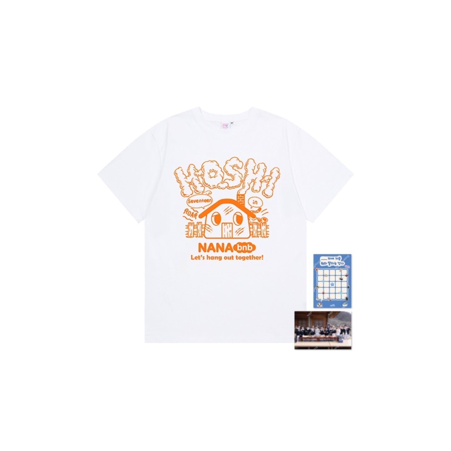 SEVENTEEN - NANA BNB WITH SEVENTEEN OFFICIAL MERCH T-SHIRT HOSHI