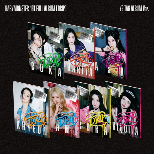 BABYMONSTER - 1ST FULL ALBUM DRIP YG TAG ALBUM VER.