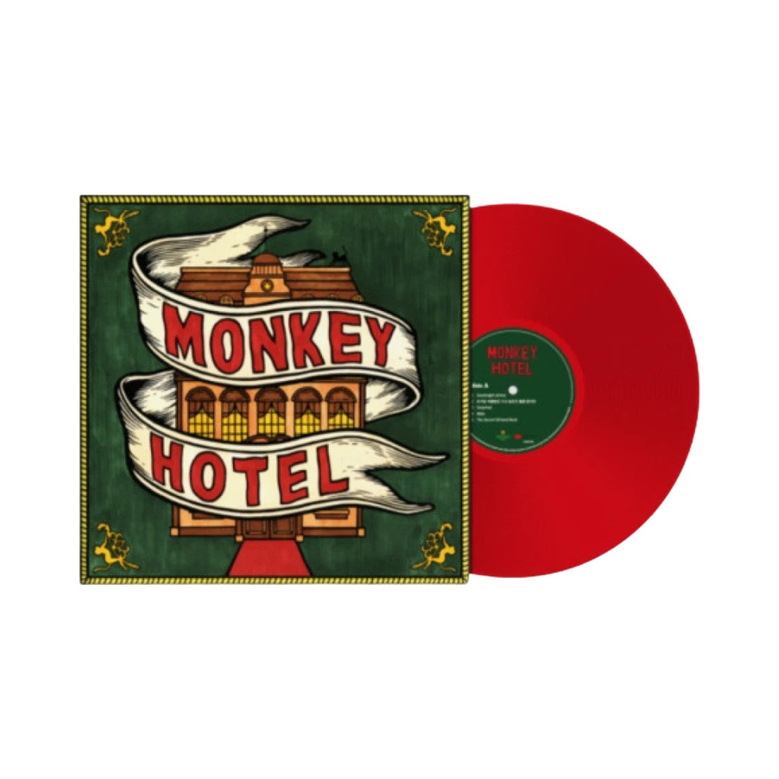 JANNABI - 1ST FULL ALBUM MONKEY HOTEL LP (RED)