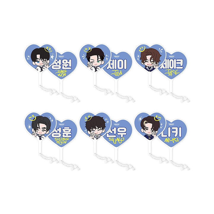ENHYPEN - ENHYPEN WORLD OFFICIAL MERCH VAMKIDZ MINI FAN