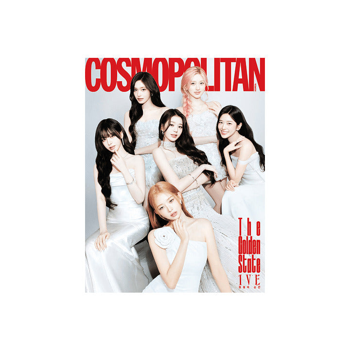 IVE - COSMOPOLITAN KOREA MAGAZINE 2026 MARCH ISSUE A TYPE (IVE COVER)