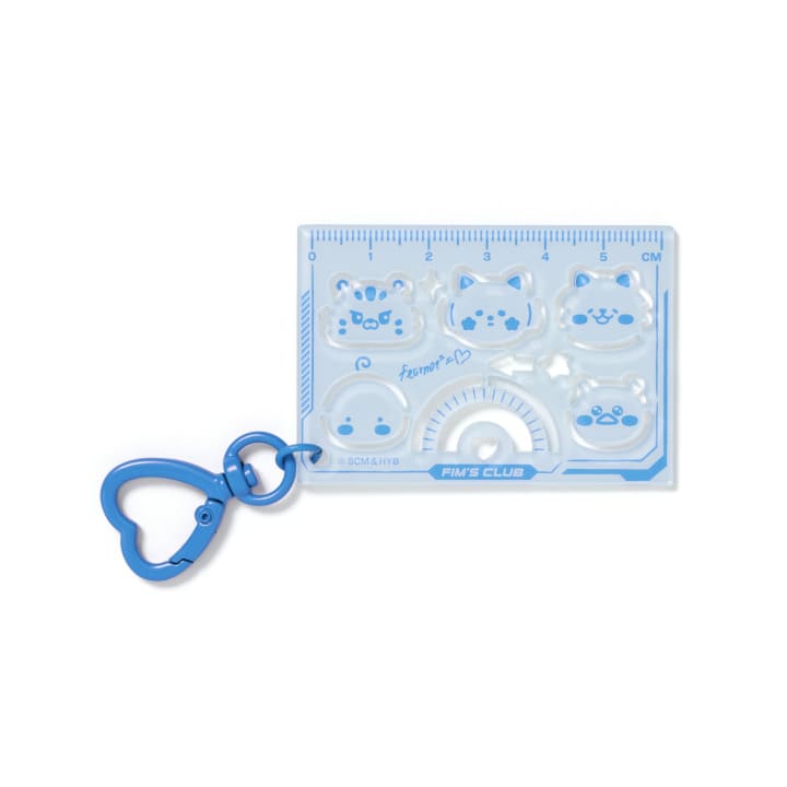 LE SSERAFIM - FIM'S CLUB SECRET LAB OFFICIAL MERCH KEYRING