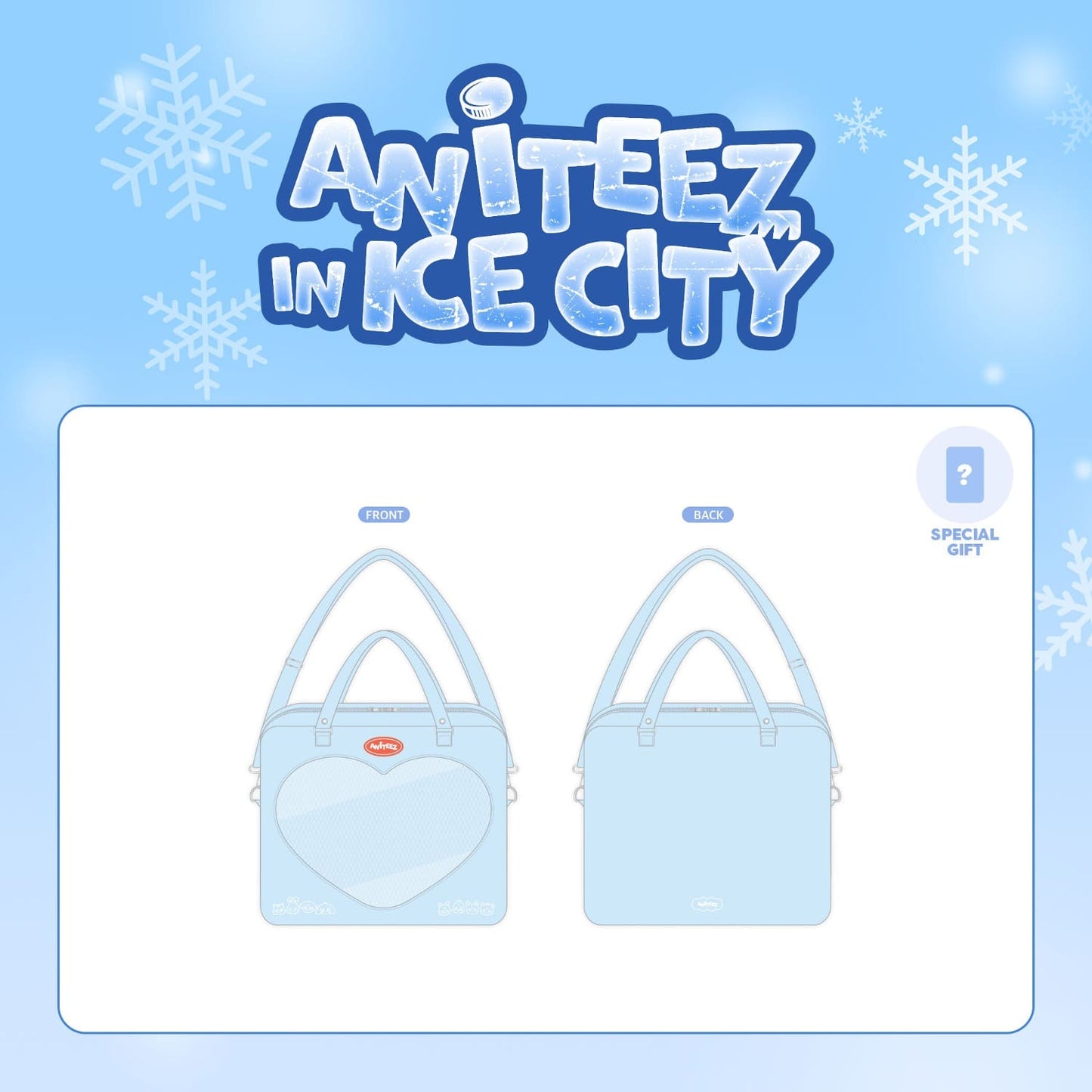ATEEZ - ANITEEZ IN ICE CITY OFFICIAL MERCH ITABAG