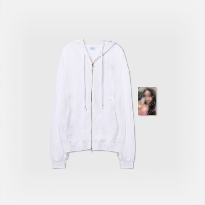 RED VELVET - FAN CONCERT A DAY IN RED & VELVET OFFICIAL MERCH ZIP-UP HOODIE SET