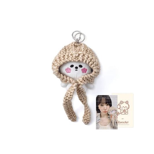 LE SSERAFIM - KKUROCHET OFFICIAL MERCH FIM'S CLUB HOODED SCARF