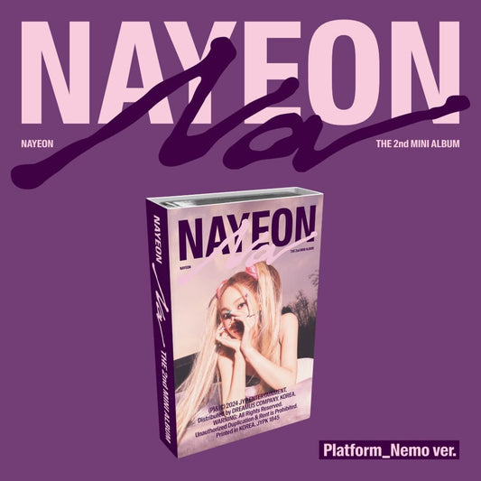 TWICE NAYEON - 2ND MINI ALBUM 'NA' (PLATFORM NEMO VER.)