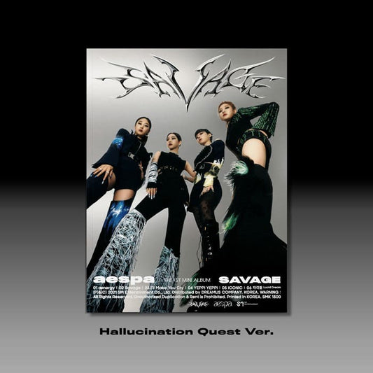 AESPA - 1ST MINI ALBUM SAVAGE HALLUCINATION QUEST VER.