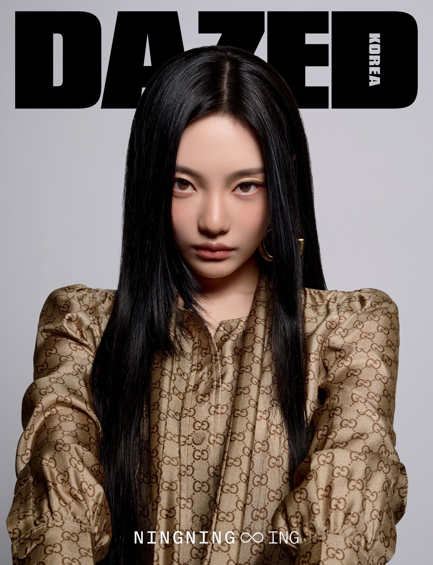 AESPA NINGNING - DAZED KOREA MAGAZINE 2026 MARCH ISSUE D TYPE (NINGNING COVER)
