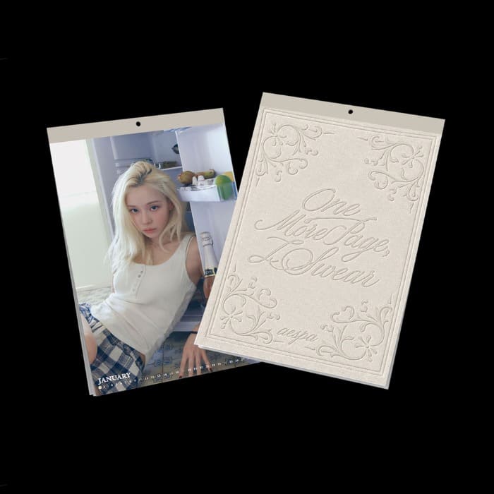 AESPA- 2027 SEASON'S GREETINGS WALL CALENDAR