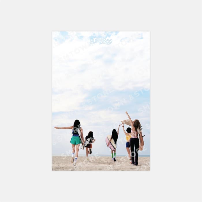 RED VELVET - VELVET SUMMER OFFICIAL MERCH FABRIC POSTER