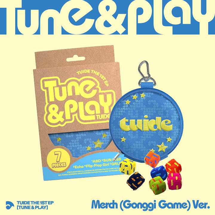 TUIDE - 1ST EP ALBUM TUNE & PLAY MERCH (GONGGI GAME) VER.