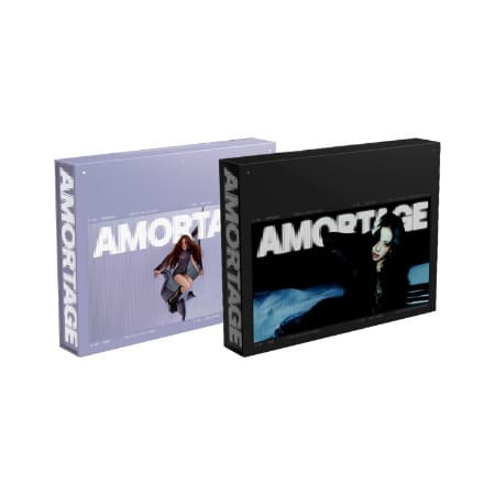 BLACKPINK JISOO 1st Mini Album AMORTAGE Exclusive version with Postcards, Polaroid, Photocard