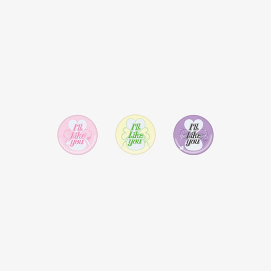 ILLIT - I'LL LIKE YOU OFFICIAL MERCH CAN BADGE