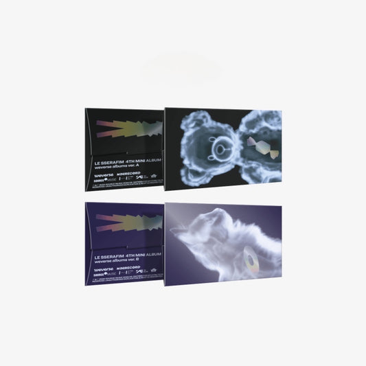 LE SSERAFIM - 4TH MINI ALBUM CRAZY WEVERSE ALBUMS VER.