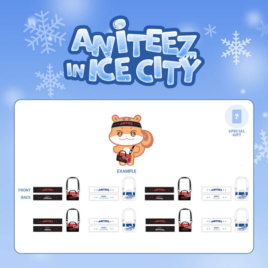 ATEEZ - ANITEEZ IN ICE CITY OFFICIAL MERCH HOCKEY CLUB MASCOT SET