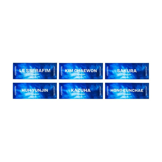 LE SSERAFIM - WORLD TOUR PUREFLOW IN JAPAN OFFICIAL MERCH SPORT TOWEL