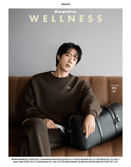 BTS JIN - ESQUIRE KOREA WELLNESS BOOK 2026 OCTOBER ISSUE E TYPE (JIN COVER)