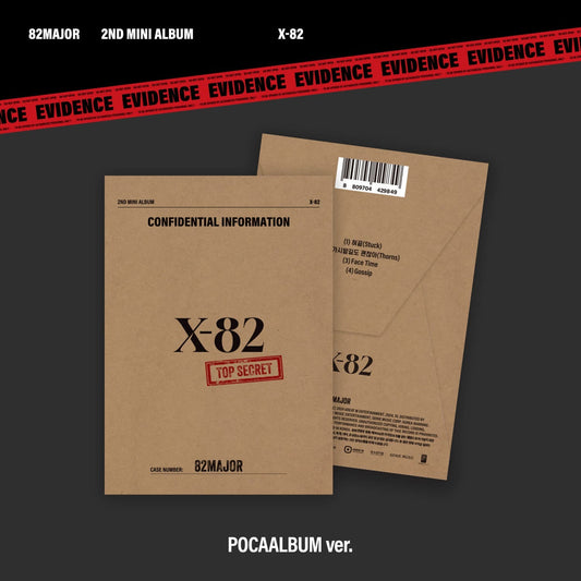 82MAJOR - 2ND MINI ALBUM X-82 (POCAALBUM VER.)