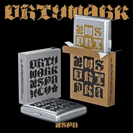 AESPA - 1ST SINGLE ALBUM DIRTY WORK DIRTY CASE VER.