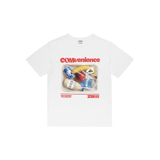 ZICO - FANMEETING COMVENIENCE OFFICIAL MERCH S/S T-SHIRT 2 (WHITE)