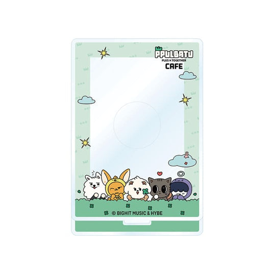 TXT - PPULBATU CAFE OFFICIAL MERCH ACRYLIC PHOTOCARD STAND