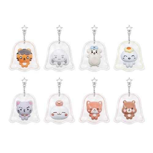 ATEEZ - 2026 ATEEZ FANMEETING ATINY’S VOYAGE : TINY MYSTERY GHOST SQUISHY KEYRING