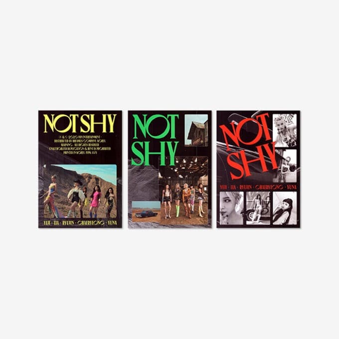 ITZY - 3RD MINI ALBUM NOT SHY