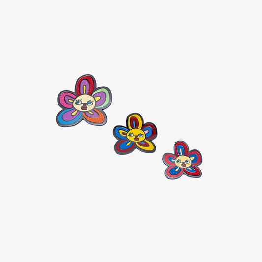 BTS - ARTIST MADE COLLECTION BY BTS OFFICIAL MERCH V BROOCH SET (FLOWER BUDDIES)