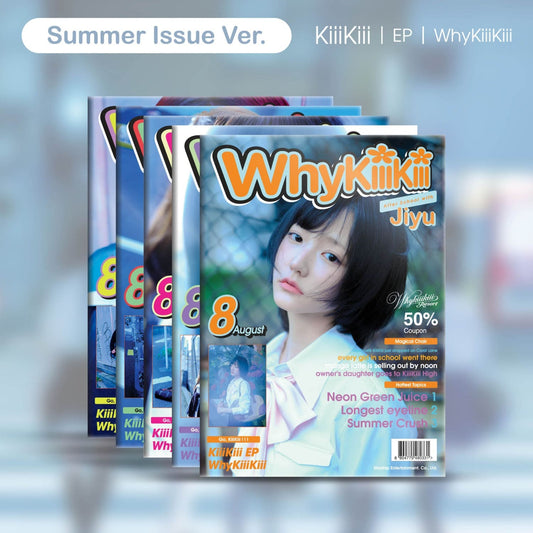 KIIIKIII - 3RD EP ALBUM WHYKIIIKIII (SUMMER ISSUE VER.)