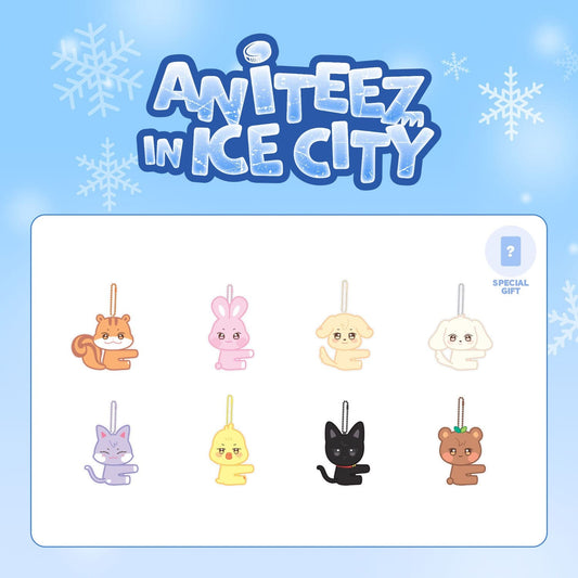 ATEEZ - ANITEEZ IN ICE CITY OFFICIAL MERCH PLUSH PHOTOCARD HOLDER
