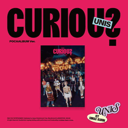 UNIS - 1ST SINGLE ALBUM CURIOUS (POCAALBUM VER.)