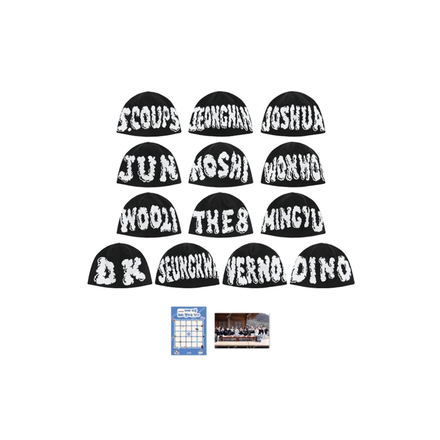 SEVENTEEN  - NANA BNB WITH SEVENTEEN OFFICIAL MERCH BEANIE
