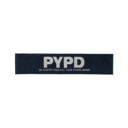 CORTIS - WORLD TOUR PUT YOUR PHONE DOWN OFFICIAL MERCH SLOGAN TOWEL (PYPD)