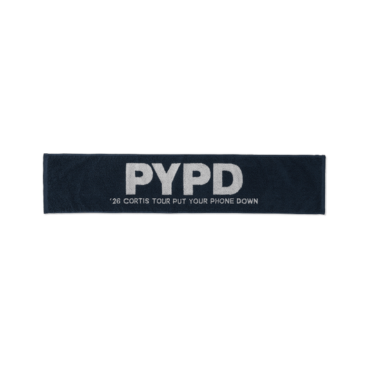 [2ND PRE-ORDER] CORTIS - WORLD TOUR PUT YOUR PHONE DOWN OFFICIAL MERCH SLOGAN TOWEL (PYPD)