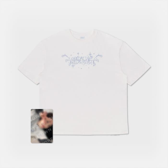 RED VELVET - FAN CONCERT A DAY IN RED & VELVET OFFICIAL MERCH T-SHIRT SET (DAY VER.)