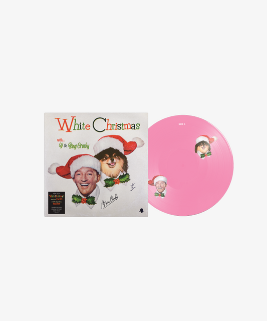 BTS V X BING CROSBY WHITE CHRISTMAS PINK CD