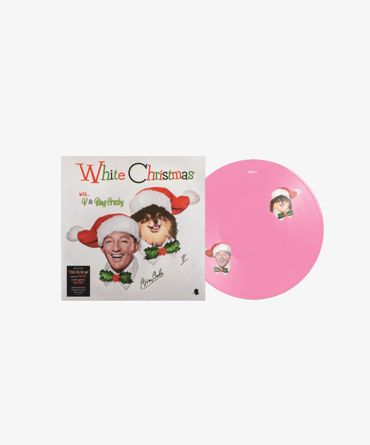 BTS V X BING CROSBY WHITE CHRISTMAS HOT PINK PICTURE DISC 12 SINGLE