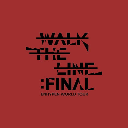 ENHYPEN - WALK THE LINE : FINAL OFFICIAL MERCH SHOPPER BAG