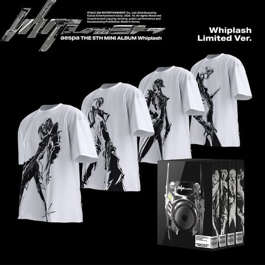AESPA - 5TH MINI ALBUM WHIPLASH WHIPLASH LIMITED VER.