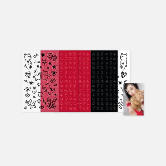 RED VELVET IRENE & SEULGI - 2025 CONCERT TOUR BALANCE OFFICIAL MERCH CONCERT DECO STICKER SET