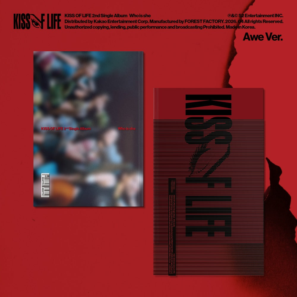 KISS OF LIFE - 2ND SINGLE ALBUM WHO IS SHE (AWE VER.)