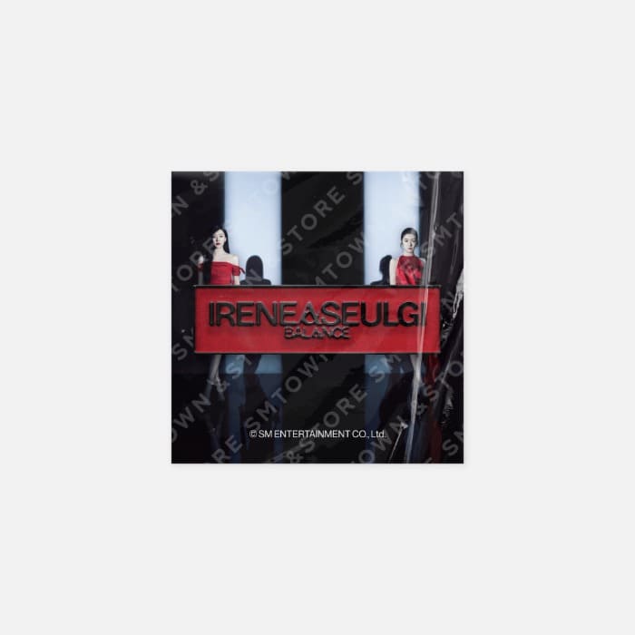 RED VELVET IRENE & SEULGI - 2025 CONCERT TOUR BALANCE OFFICIAL MERCH BADGE