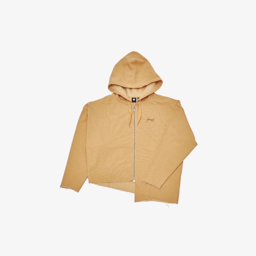 BTS - ARTIST MADE COLLECTION BY BTS OFFICIAL MERCH JUNGKOOK ARMYST ZIP-UP HOODY (MUSTARD)