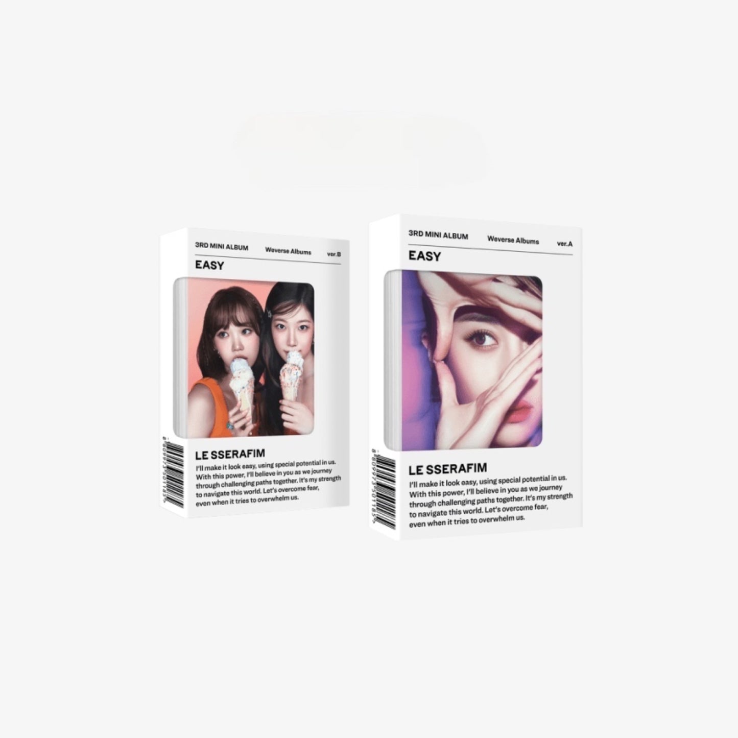 LE SSERAFIM - 3RD MINI ALBUM EASY WEVERSE ALBUMS VER.