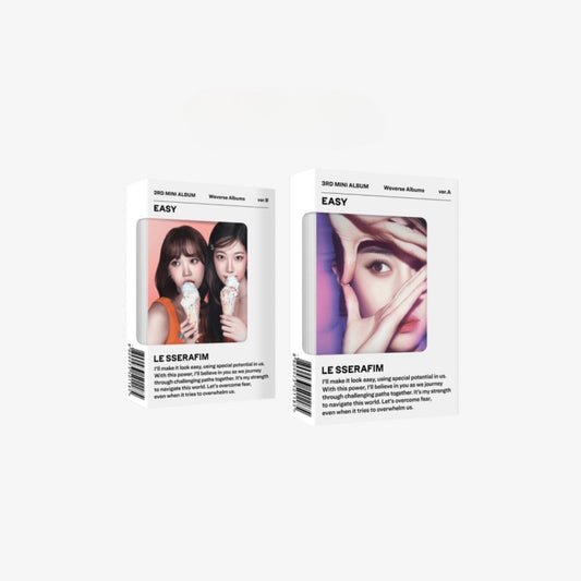 LE SSERAFIM - 3RD MINI ALBUM EASY WEVERSE ALBUMS VER.