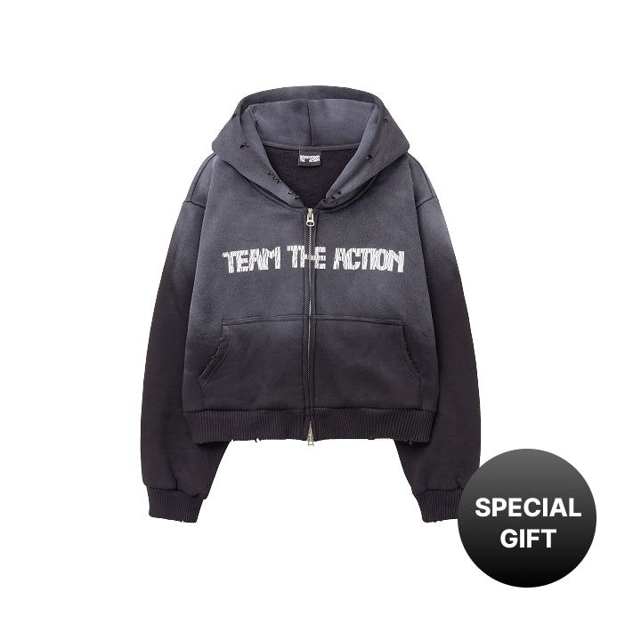 BOYNEXTDOOR - THE ACTION OFFICIAL MERCH ZIP-UP HOODIE